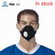 Antibacterial Face Mask With Valve High Dust Removing Rate Health Protective