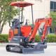 Roadworks Mini Crawler Excavator 1200kg Construction Industrial Use