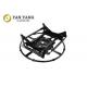 Black Single seat Metal Swivel Recliner Mechanism Base for Sofa part