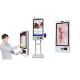 Capacitive Touch 10 Point Self Ordering Kiosk Ticket Printing Qr Scanner Rfid Reader