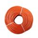 200m Orange Hmpe Mooring Lines High Strength Weight Ratio Safe Stable