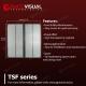TSF Series – Cutting-edge P3.9–7.8 Transparent LED Display 3840Hz Refresh Rate, 500×1000mm Panels, Ideal for High-Resolution Visuals