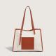 Women's Soft Genuine Leather Tote Shoulder Bag Multipurpose Handbag HANB07
