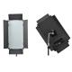95CRI Rectangle LED Broadcast Lighting With V Battery Mount and LCD