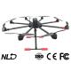 8KG T10 FCC Powerline Inspection Drone , Aerial Camera Drone
