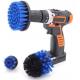 PP Filament 3pcs Electric Drill Brush Attachments For Cleaning