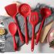 5 Pcs Household Heat Resistant Silicone Cooking Utensil Set Spatula