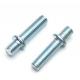 M14 Size Steel Hex Head Bolt Double Threaded Bolt With Round Washer Attached