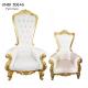 Royal High Back King Throne Chairs Wedding Rental Bride And Groom Sofa Chair