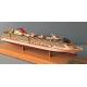 Legend Carnival Cruise Ship Models , Container Ship Models With Blister Packaging