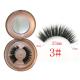 Reusable 3D 15mm Natural Looking Magnetic Eyeliner Lashes No Glue