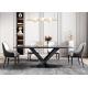 Rugged Modern Design Family Hotel Slate Dining Table