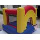 Yellow Small Commercial Bounce Houses For Kids With 210d Oxford Fabric