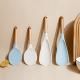 Kitchen Non Stick Silicone Utensils Spatule With Wood Handle