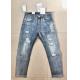 Fashion Slim Stretch Denim Pants Custom Logo Men Trend Casual Jeans MNJN1875