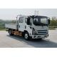 Double Row Diesel Cargo Truck Front Rear Drive 4×2 5 Persons Manual Transmission