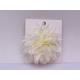 Dance Prom Flower Hair Clip white , Elastic Childrens Wedding Hair Accessories