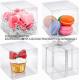 Clear Boxes For Favors 4 X 4 X 4 Inch Clear Gift Boxes For Party Favors Cupcake Macaron Candy Cookies Ornament Gifts