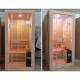 Indoor Infrared Steam Dry Sauna Room Traditional Canadian Hemlock Wood