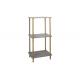 BSCI 10KG Bamboo And MDF Multi 3 Tier Shelf For Bathroom