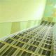 Waterproof Woven Vinyl Flooring , Fire Proof Woven Pvc Flooring For Stairs