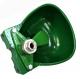 China Supplier Mounting Pipe TJ-106 Weight 5.09kg Water Capacity 2.5liter Cast Iron Green Drinking Bowls