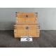 One Lid Durable Plywood Treasure Chest Storage Trunk
