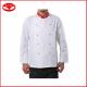 100% cotton kitchen suits chef jackets and pants for men , Europe size