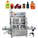 500ml Oil Filling 3 In 1 Mineral Water Production Line / Drinking Water Bottle Filling Machine