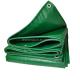 Sturdy Green PVC Tarpaulin Ideal for Blocking Sunlight and Moisture in Outdoor Settings