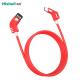 TPE ABS Micro Mobile Phone USB Cables Length 1M 2M 3A Fast Charging