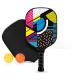 USAPA Approved Carbon Fiber Surface Honeycomb Core Ultra Cushion Grip Graphite Pickleball Paddle