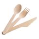 140mm Disposable Biodegradable Wooden Cutlery Eco Friendly