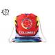National Team Football String Bags , Personalized Athletic Sports Cinch Bags