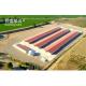 Steel Beams H Beams Chicken Cage Poultry Rabbit House Single Steel Sheet Roofing Wall