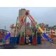 Children Safe Ride On Pirate Ship 3.5m Height 12CBM Volume Customized Color For