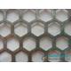 Hexagonal Hole Staggered Perforated Metal, 4.5mm to 12.7mm Hole Size