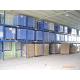 Adjustable two level Warehouse Shelving Racks with forklift moving , 5000KG