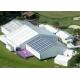 15m Width Clear Span Aluminum Frame White Used Event Tent With Air Condition System