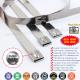 Self-locking Cable Ties (Tie Wraps, Cable Straps) Stainless Steel Version 304/316/316L
