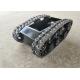 Rubber Chassis Tracked Undercarriage Systems With Shock Absorption 200kg Loading Weight