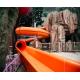 Customized Color Family giant  Boomerang Waterslide FRP Fiberglass