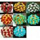 8-16mm Multicolor Alloy Pave Beads,Shamballa Beads,Pave Crystal Beads Wholesale