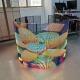 P2.6 Led Transparent Screen Display Grille Full Color Led Ice Screen Indoor Electronic Advertising Screen Glass Window