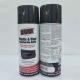 Indoor Outdoor Black Aerosol Spray Paint Anti Faded For Plastic Renews /