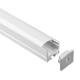 Building LED Strip Light Channel Track aluminum Suspended Profile Surface Mounted