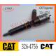 Diesel C4.2 311D 312D Engine Injector 326-4756 10R-7951 32F61-00014 For Caterpillar Common Rail