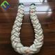 Marine Polyester Mooring Rope 8 Strand Corrosion Resistant Both Ends With Eyes