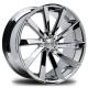 Width 7-14J Chevrolet Tesla Ford Forged Wheels Multi Spokes Chrome Plating