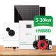 600W Hybrid Solar System Kit 3 Phase Solar Generator With Panel Completed Set
